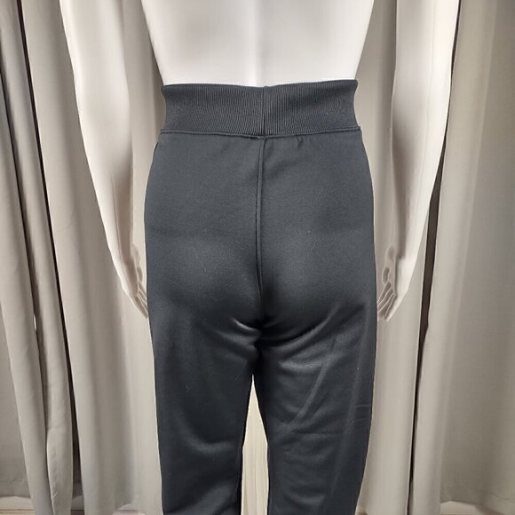 Under Armour Women's Elastic Waistband 2 Pocket Black Soft Fleece Pants Size M - Picture 4 of 10
